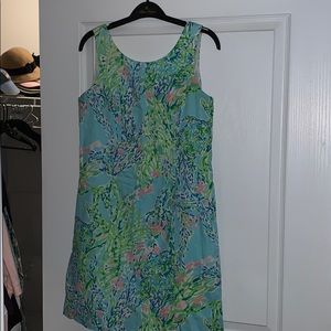 Lilly Pulitzer Sky Blue Heaven Cathy shift dress